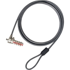 DEFCON™ T-Lock Serialized Combo Cable Lock