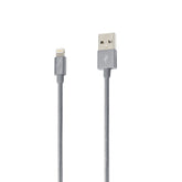 iStore Lightning Charge 4ft (1.2m) Braided Cable (Space Gray)