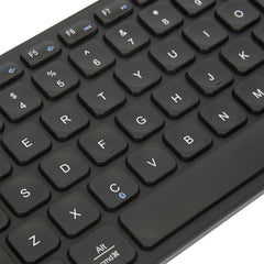 Compact Multi-Device Bluetooth® Antimicrobial Keyboard