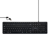 Full-Size Wired EcoSmart® Keyboard