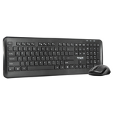 KM610 Wireless Keyboard and Mouse Combo (Black)
