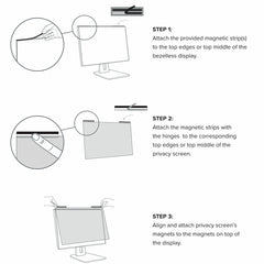 4Vu™ Privacy Screen for 24” Edge to Edge Infinity Monitors (16:9)