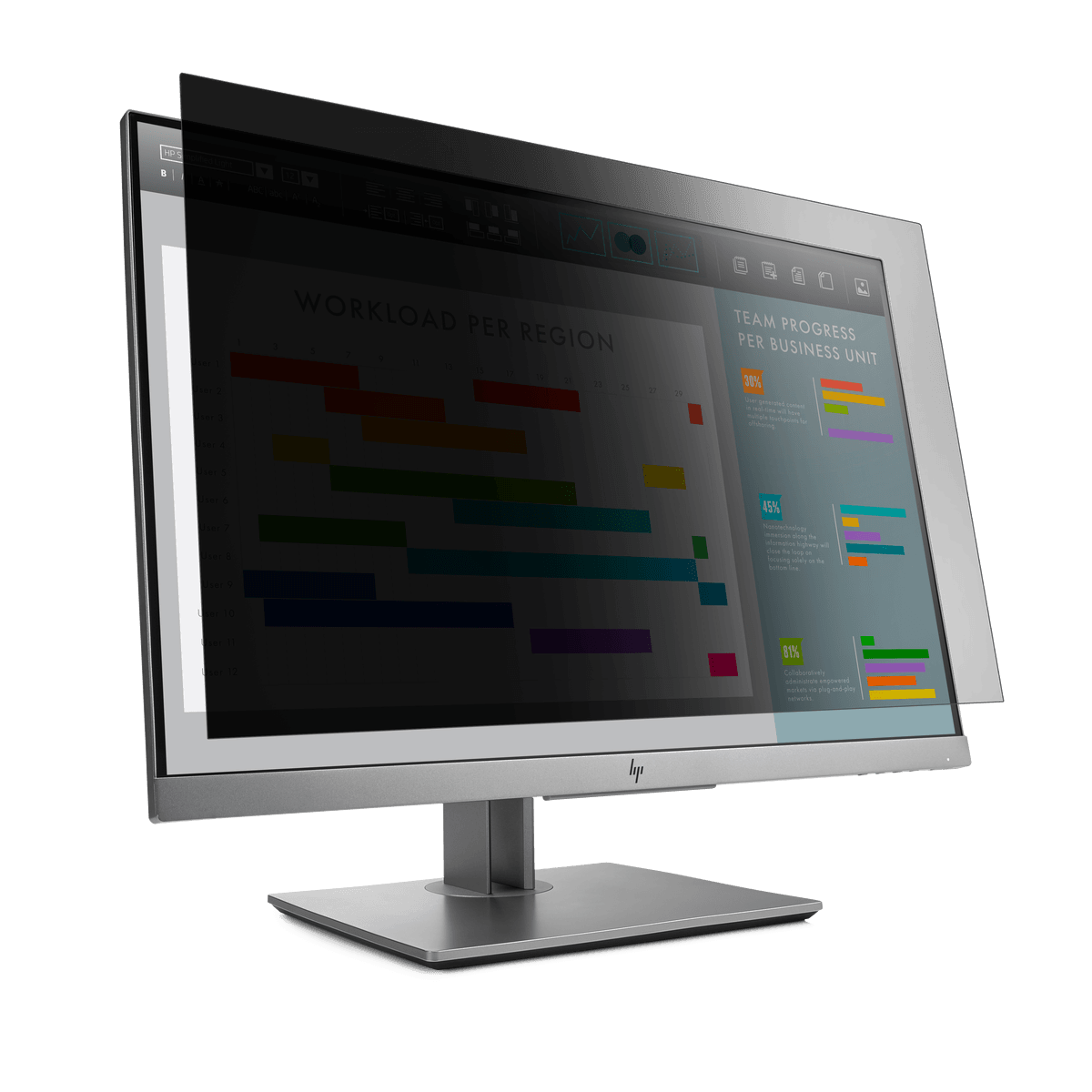 4Vu Privacy Screen for HP® EliteDisplay E243i
