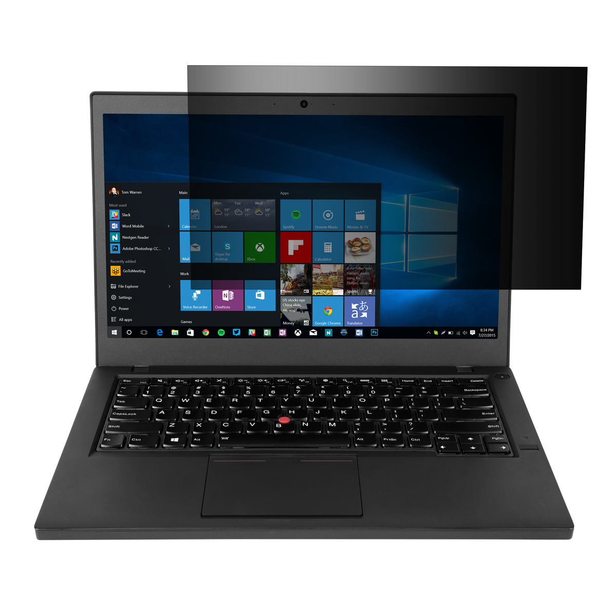4Vu Privacy Screen for 15.4" Widescreen Laptops (16:10)
