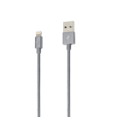 iStore Lightning Charge 4ft (1.2m) Braided Cable (Space Gray)