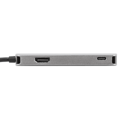 USB-C Multi-Port Single Video Adapter and Card Reader with 100W PD Pass-Thru