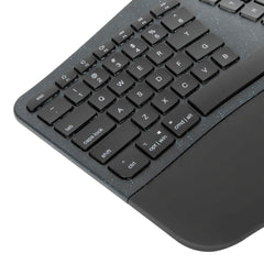 Sustainable Ergonomic Wireless EcoSmart® Keyboard