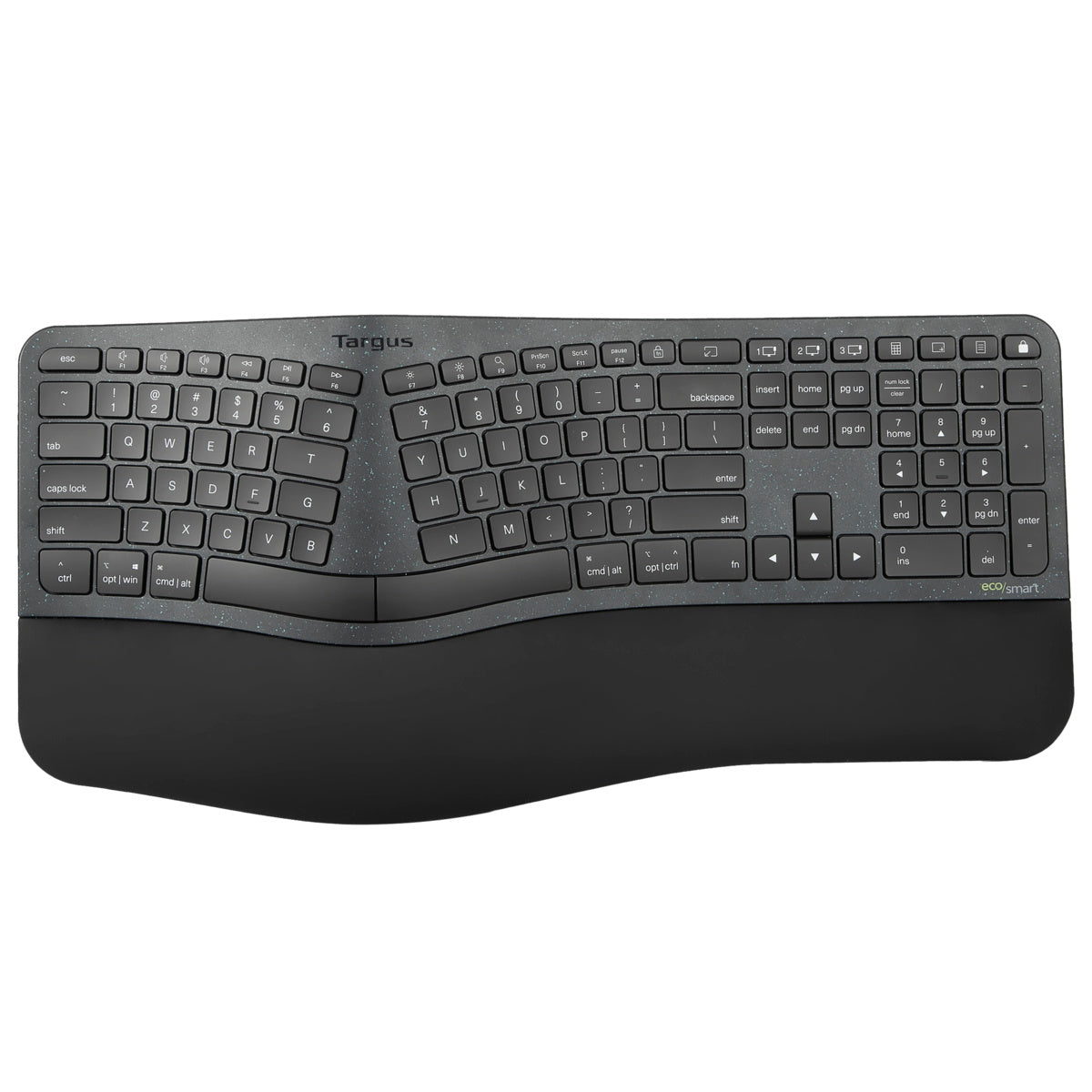 Sustainable Ergonomic Wireless EcoSmart® Keyboard