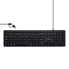 Full-Size Wired EcoSmart® Keyboard