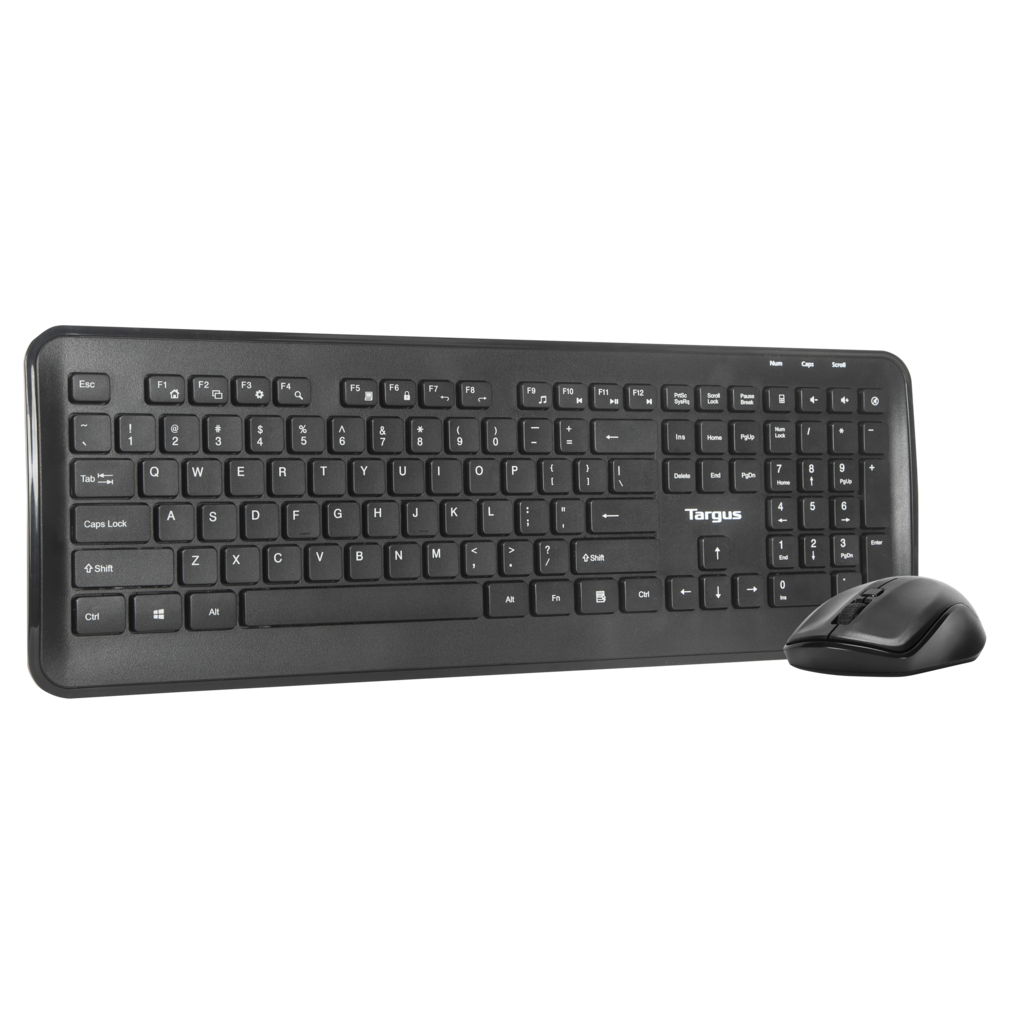 KM610 Wireless Keyboard and Mouse Combo (Black)