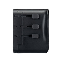 20W World Travel Adapter with USB Ports