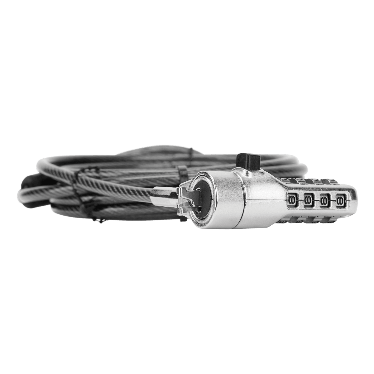 DEFCON™ Compact Serialized Combo Cable Lock - 25 Pack