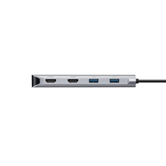Dual Video Mobile Dock with 140W EPR Pass-Thru & SD Reader