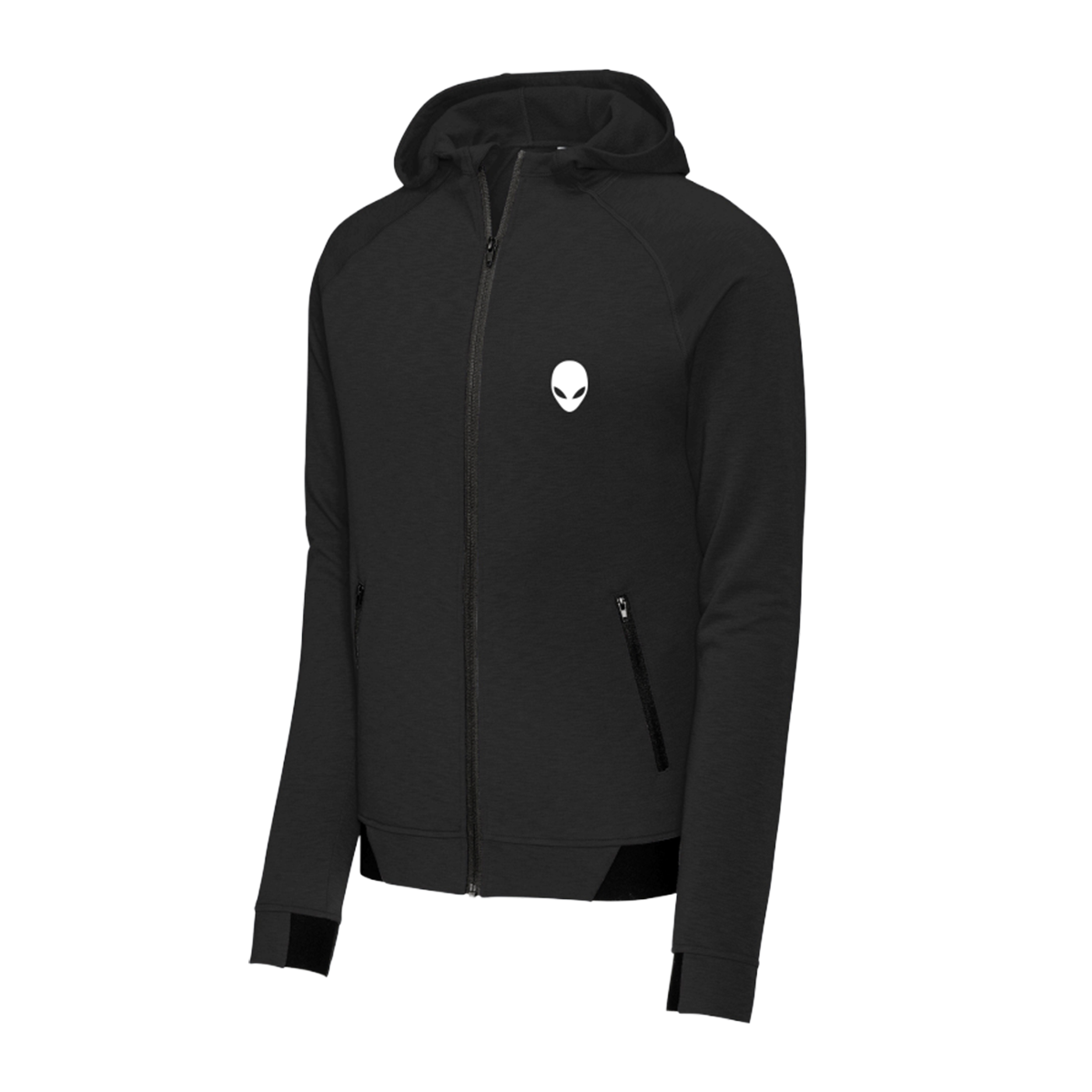 Alienware™ Zip-Up Hoodie Black, 2XL